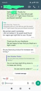 vagina tightening cream