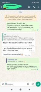 vagina tightening cream