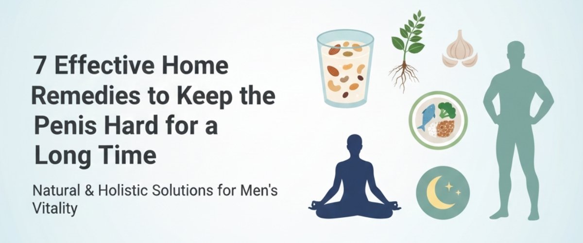 लिंग को लंबे समय तक सख्त रखने के 7 असरदार घरेलू उपाय