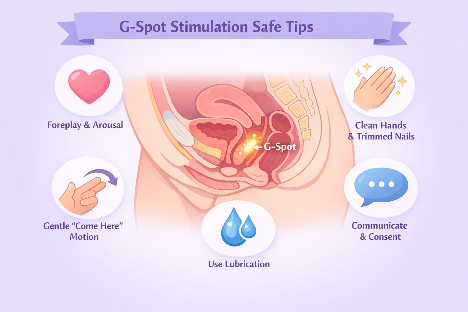 G-Spot kaise stimulate karein (Safe Tips)