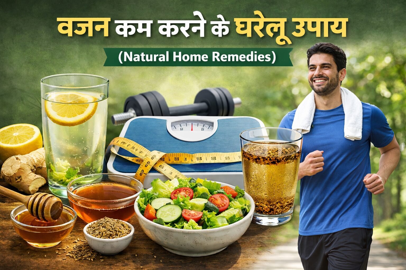 पुरुषों के लिए वजन कम करने के घरेलू उपाय और तरीके – weight loss home remedies for men in hindi