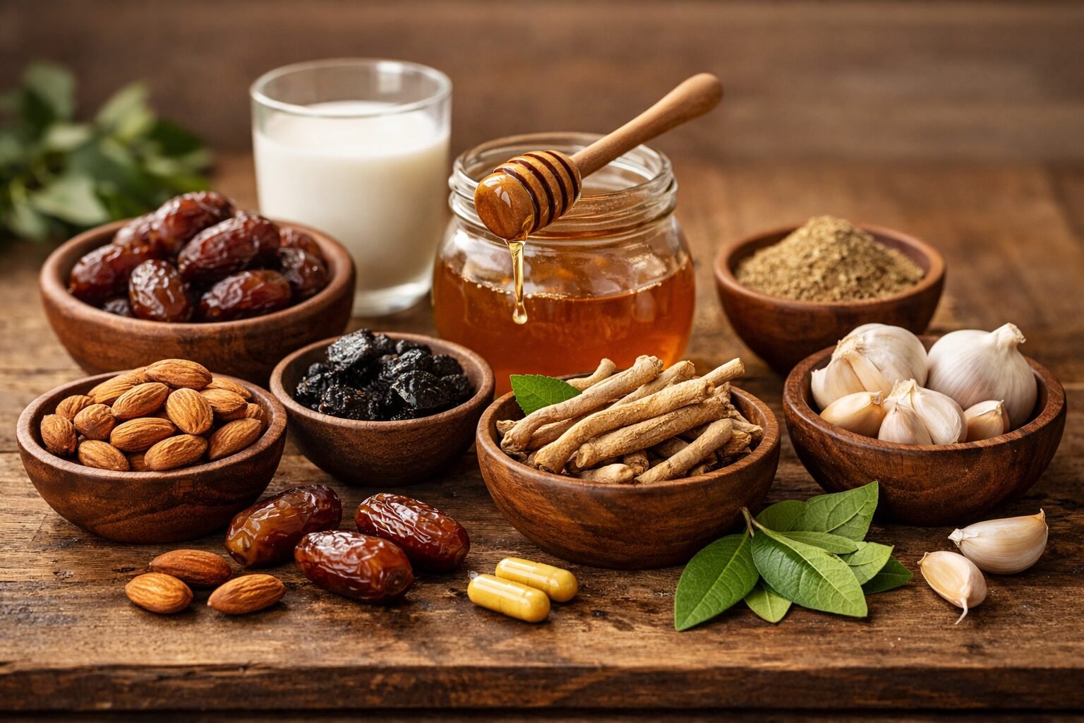 Mardana Taqat Badhane Ke Gharelu Upay – Badam, Khajoor, Shahad Aur Doodh Se Natural Stamina Badhane Ke Tarike